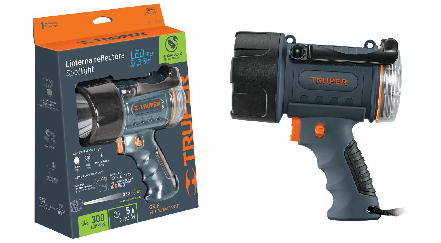 Linterna LED TRUPER Ref. 12983